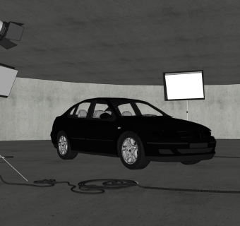 超精细汽车模型 奔驰 SEAT GRAPHIC 17